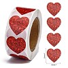Heart Shaped Stickers Roll DIY-K027-A05-3