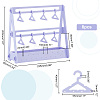 Opaque Acrylic Earring Display Stands EDIS-WH0029-16D-2