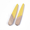 Resin & Walnut Wood Pendants RESI-S358-40E-2