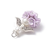 5Pcs Acrylic Pendants PALLOY-JF04601-5
