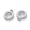 Tarnish Resistant 304 Stainless Steel Pendants STAS-A045-09P-2