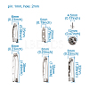 Iron Brooch Findings IFIN-TA0001-27P-10