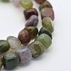 Natural Indian Agate Bead Strands G-P070-51-1