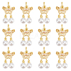 Beebeecraft 20Pcs ABS Plastic Imitation Pearl Pendants KK-BBC0003-70-1