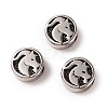 304 Stainless Steel Beads STAS-J033-01H-3