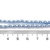 Electroplate Beads Strands EGLA-H104-02F-4