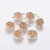 Natural Pearl Links connectors PEAR-F012-05G-E-1