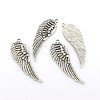 Antique Silver Plated Alloy Wing Big Pendants LS-ALRI-N019-04-3