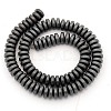 Matte Style Electroplate Non-magnetic Synthetic Hematite Beads Strands X-G-M007-76-2