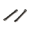 304 Stainless Steel Connector Charms STAS-Q323-02C-B-2