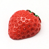 Strawberry Resin Decoden Cabochons X-CRES-R183-09-4