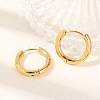 Ion Plating(IP) 304 Stainless Steel Huggie Hoop Earrings EJEW-O087-06B-1