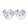 Handmade Porcelain Ceramic Beads PORC-T134-28B-2