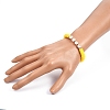 Handmade Polymer Clay Heishi Beads Stretch Bracelets BJEW-JB05306-04-4