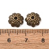 Tibetan Style Alloy Bead Caps K08ME071-2