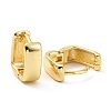 Brass Chunky Square Hoop Earrings for Women EJEW-A072-24LG-2