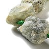 Raw Rough Natural Prehnite Beads Strands G-J388-A06-01-4