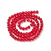 Transparent Glass Bead Strands GLAA-G013-8mm-99-2