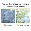 Waterproof PVC Colored Laser Stained Window Film Static Stickers DIY-WH0314-086-8