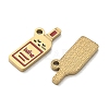 304 Stainless Steel Enamel Pendants SA-CBAD60D-08G-02-2