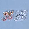Letter DIY Silicone Molds DIY-I034-08H-3