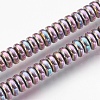Electroplate Non-magnetic Synthetic Hematite Beads Strands G-I200-04-2