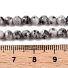 Dyed Natural White Jade Beads Strands G-T140-4mm-B02-5
