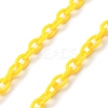 Personalized ABS Plastic Cable Chain Necklaces NJEW-JN02996-01-3