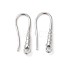 Brass Earring Hooks KK-P234-17P-1