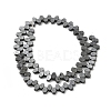 Electroplated Synthetic Non-magnetic Hematite Beads Strands G-Q1009-B02-01-2