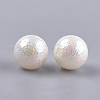 Acrylic Imitation Pearl Beads X-OACR-S024-15-8mm-2