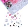 DIY 28 Style Resin & Acrylic & ABS Beads Jewelry Making Finding Kit DIY-NB0012-03G-2