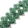 Natural Green Aventurine Beads Strands G-P520-A02-01-1