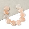 Natural Pink Aventurine Beads Strands G-A309-A15-01-1