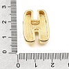 Brass Slide Charms KK-E802-33G-H-3