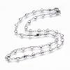 304 Stainless Steel Chain Necklaces STAS-P164-21P-1