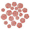 500G Handmade Porcelain Cabochons PORC-FH0001-17-1