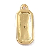 Brass Micro Pave Cubic Zirconia Charms LS-ZIRC-I054-12G-03-3