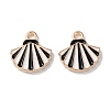 Alloy Enamel Pendants ENAM-O001-02A-G-1