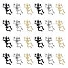 12Pcs 3 Colors Halloween Alloy Pendants FIND-DC0003-08-1