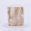 Soldered Brass Paperclip Chains CHC-G005-06G-01-7