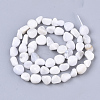 Natural White African Opal  Beads Strands G-S363-026-2