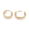 Ion Plating(IP) 304 Stainless Steel Huggie Hoop Earrings EJEW-F111B-16mm-G-3