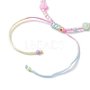 Acrylic Beaded Necklace NJEW-JN04709-5