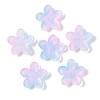 Transparent Spray Paint Glass Beads GLAA-Z011-07L-1