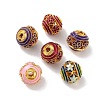 Alloy Enamel Beads ENAM-B001-08S-1