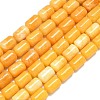 Natural Malaysia Jade Beads Strands G-B165-E03-8x12mm-2
