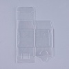 Transparent Plastic PVC Box Gift Packaging CON-WH0060-01A-2