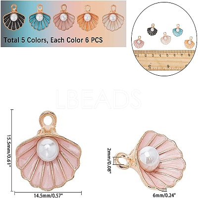 Zinc Alloy Enamel Pendants ENAM-NB0001-13-1