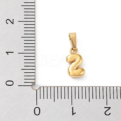 316L Surgical Stainless Steel Charms STAS-G315-01G-S-1